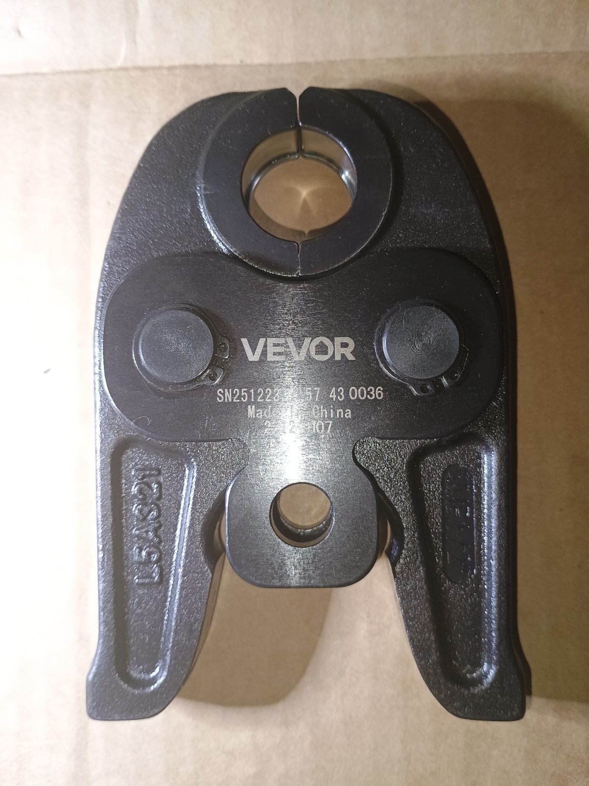 VEVOR 7PCS MegaPress Pressing Kit 1/2″ to 2″ for Standard Press Tools with Case