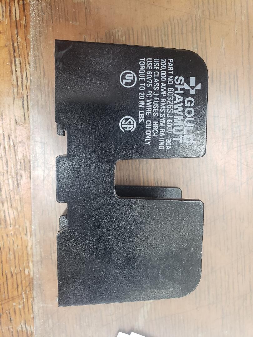 MERSEN/GOULD 60326SJ Fuse Block, 0 to 30A, 1P 600v (OPEN)