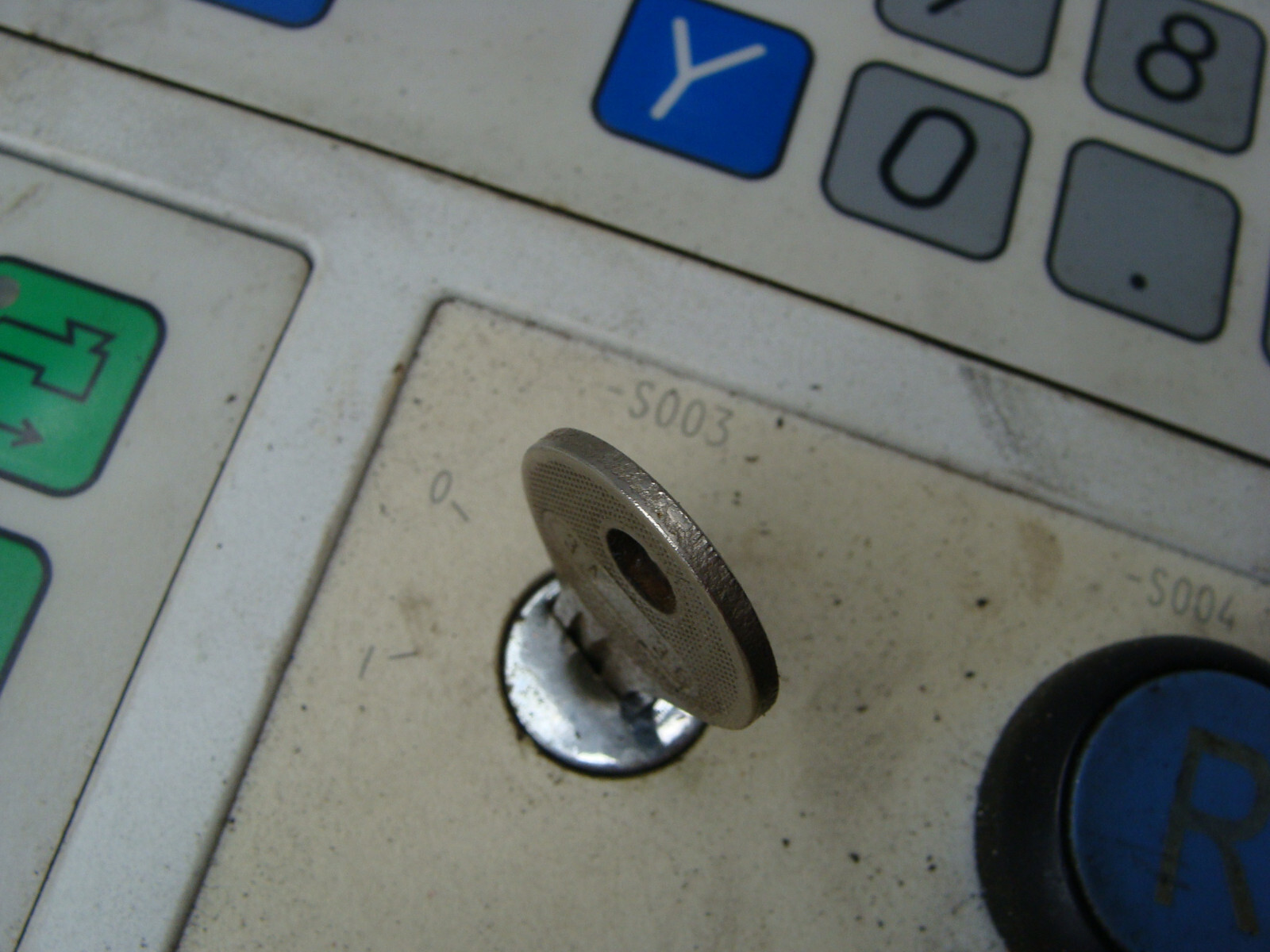 ARBURG DISPLAY CONTROL PANEL OPERATOR INTERFACE X001F (DAMAGED CASE)