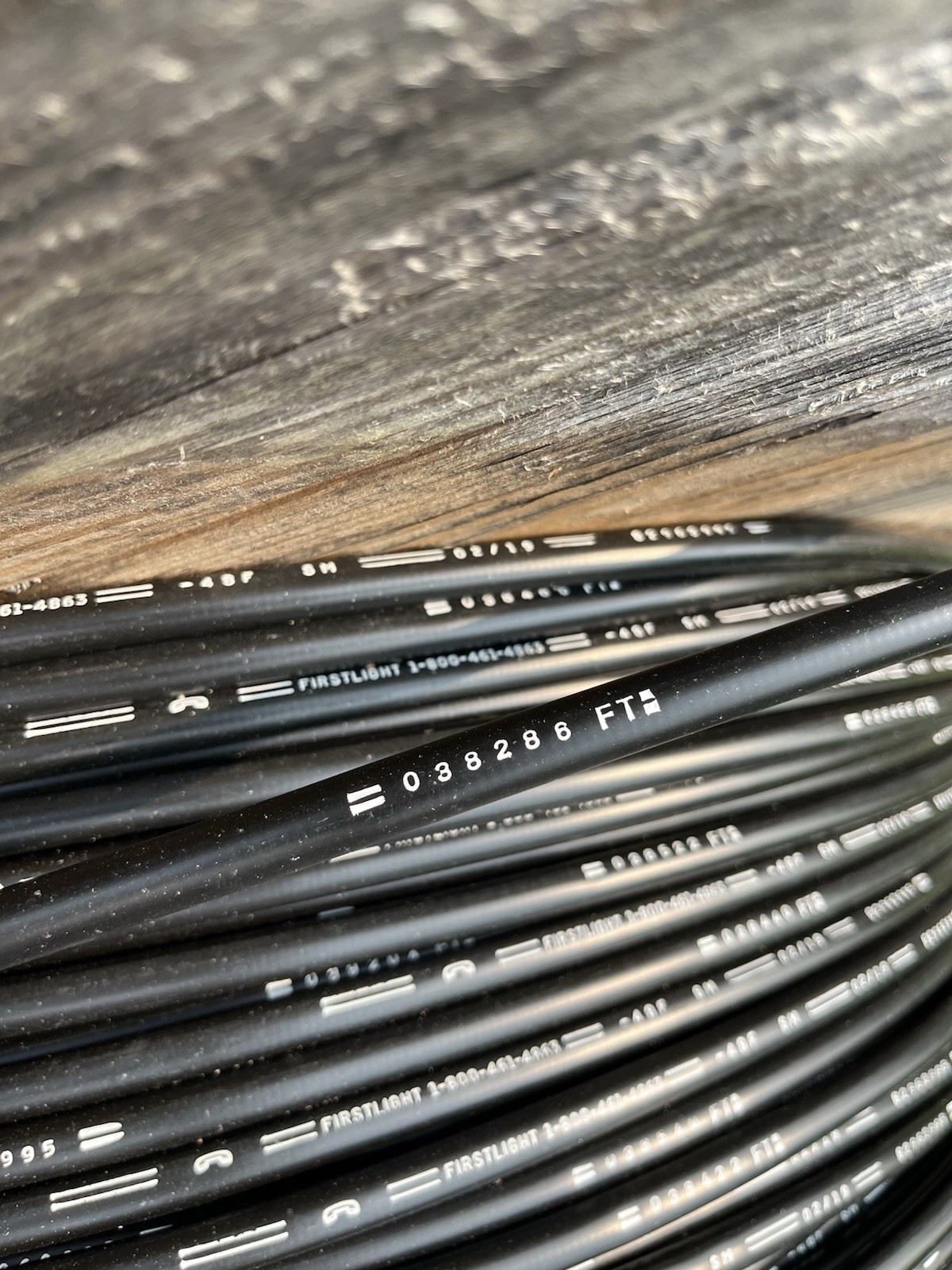 FirstLight 48F 48-Strand SM Single Mode Fiber Optic Cable 1,944 FT Reel