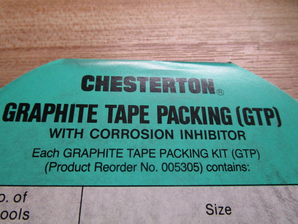 Chesterton 005305 Graphite Tape Packing