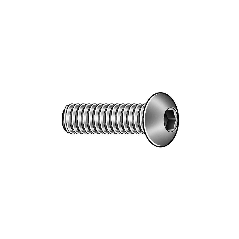 GRAINGER APPROVED BHSFIA0250025-050P SHCS,Steel,1/4″-28,1/4in L,PK50 1BY57
