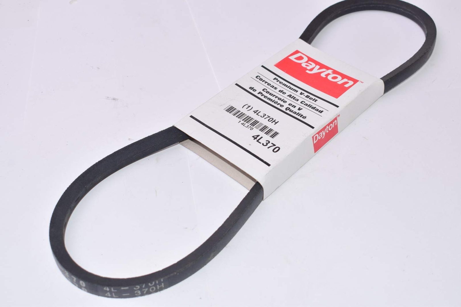 DAYTON 4L370 V-Belt 5/16 in Thickness 37 in Outside Length