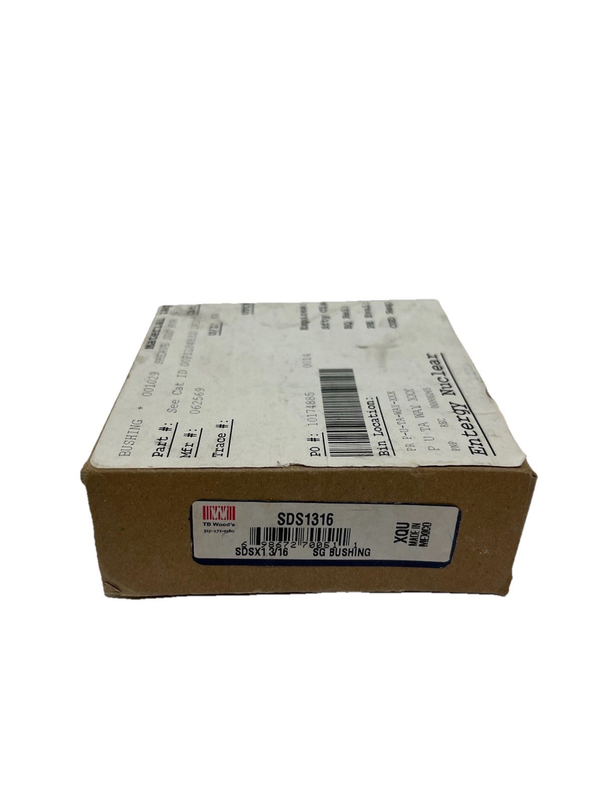 TB WOODS SDS1316 SDSX1 3/16 Sure-Grip Bushing NEW IN BOX