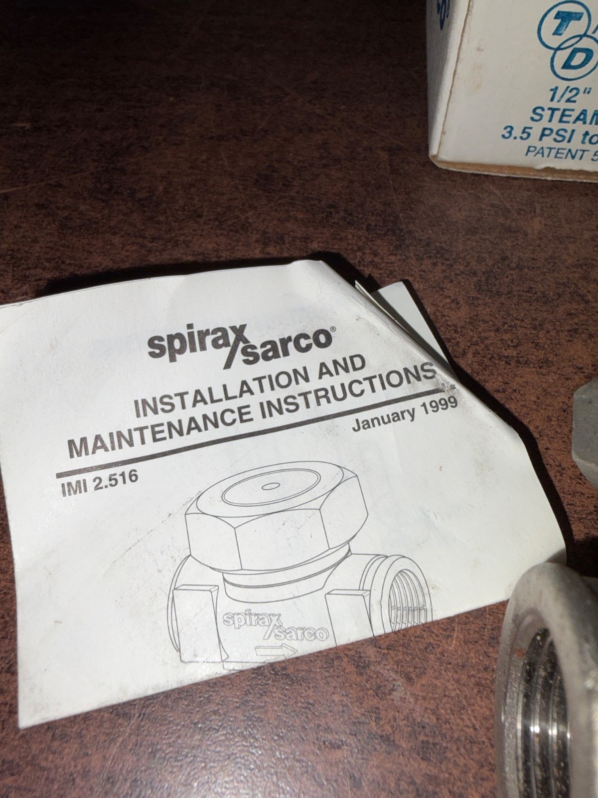 NEW SPRAX SARCO 1/2″ TD-52L STEAM TRAP 3.5 – 600 PSI B316