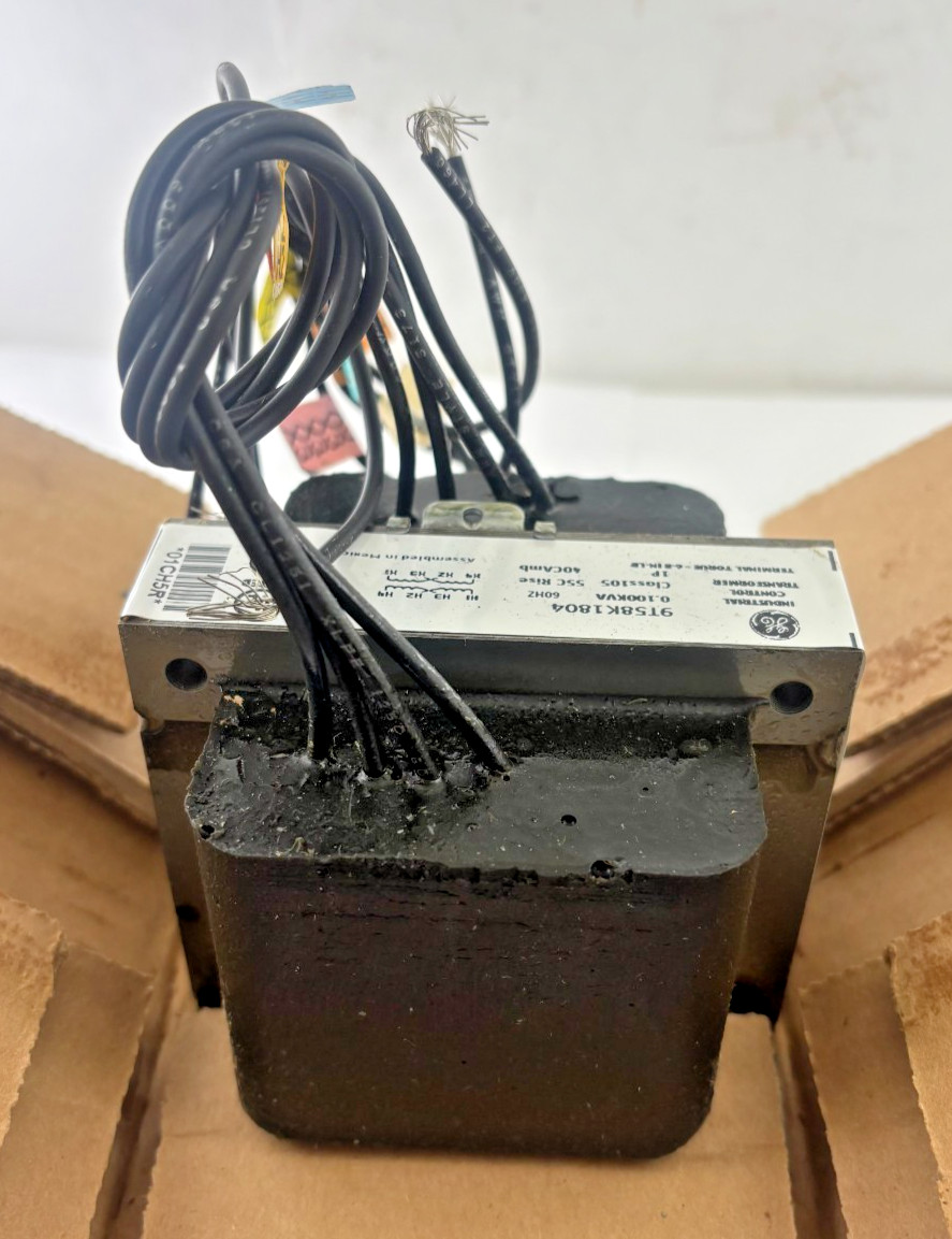 GE 9T58K1804 Core & Coil Transformer 120/240V 240/480V Single Phase Industrial