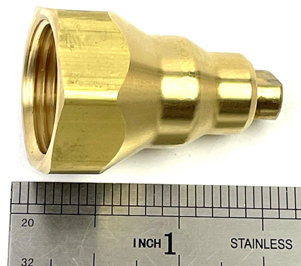 Mueller Industries A18352 Retrofit Cap Assembly Durable Brass 13/16