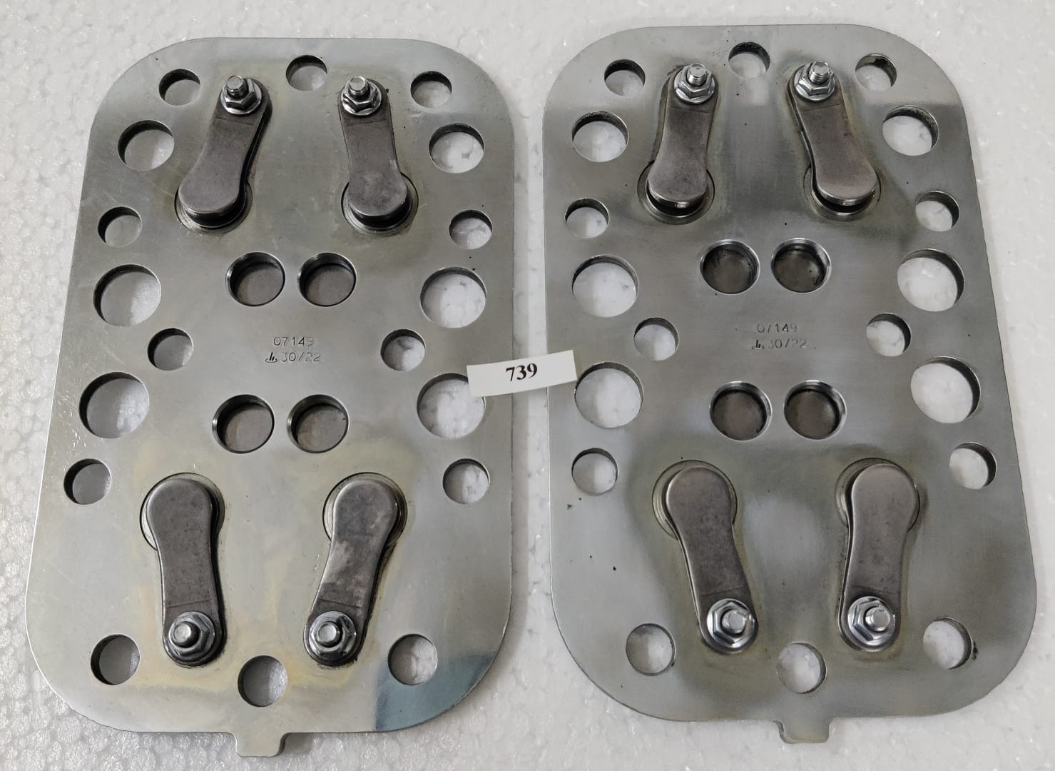 080198 Bock Set Valve Plate AM/F/FK3-4 Repl. For 08038 #NEW