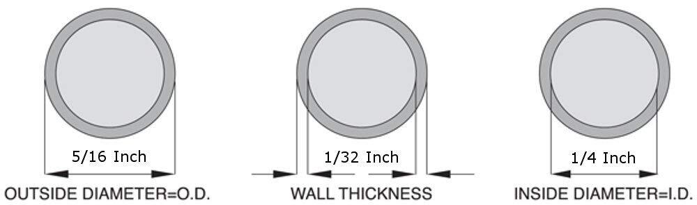 Silicone Tubing, 1/4″ ID x 5/16″ OD – 25 Feet