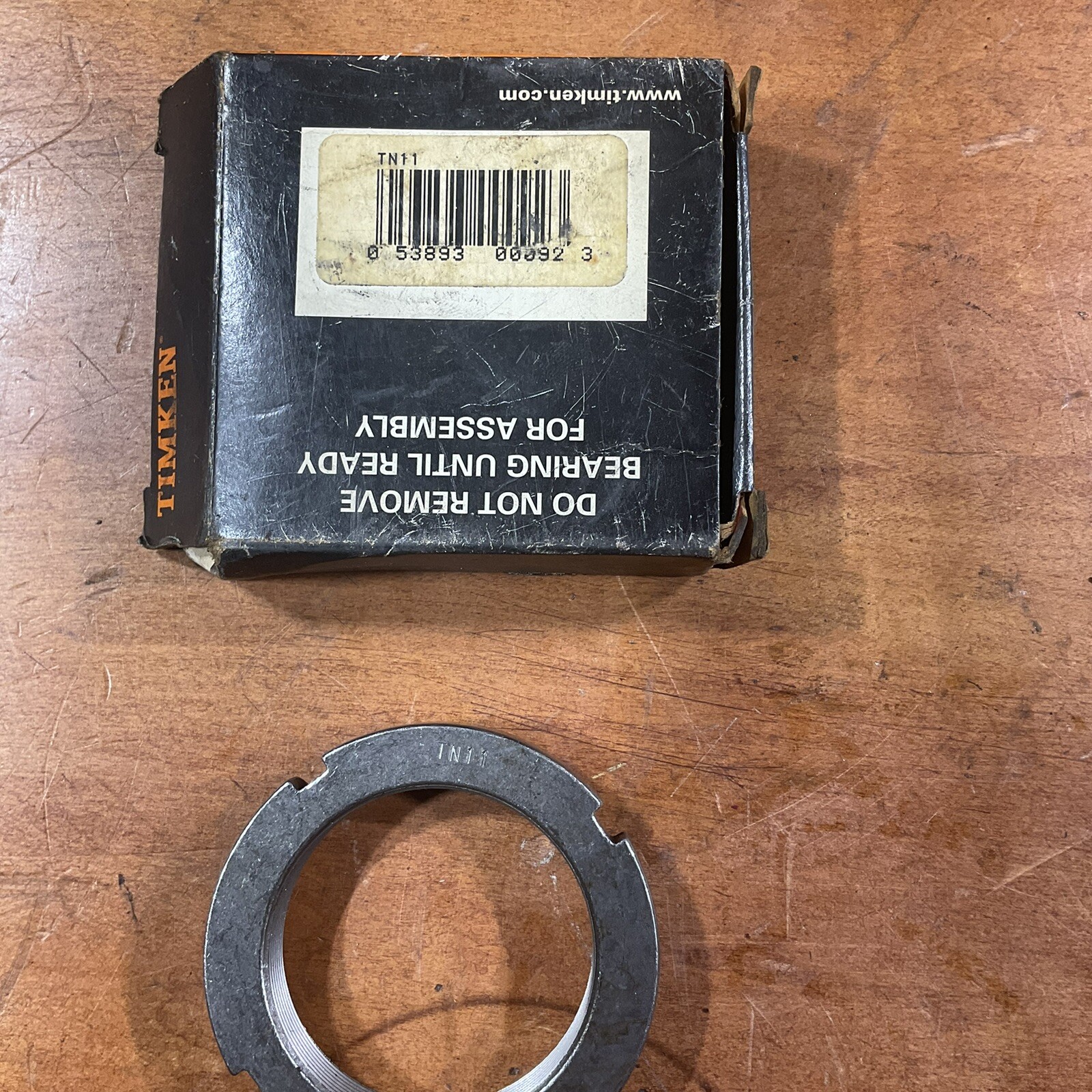 Timken TN11 Bearing Lock Nut 2.1570-18 Thread Size, 2.974” OD, .51” Width