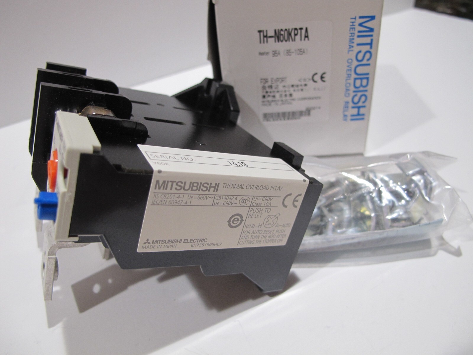 Mitsubishi TH-N60TAKP Overload Relay 85-105A TH-N60KPTA