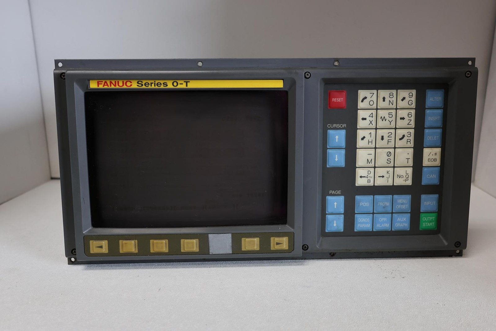 Fanuc Control board A02B-0091-C042 w/Totoku A61L-0001-0093 9″ CRT Monitor GHC-49
