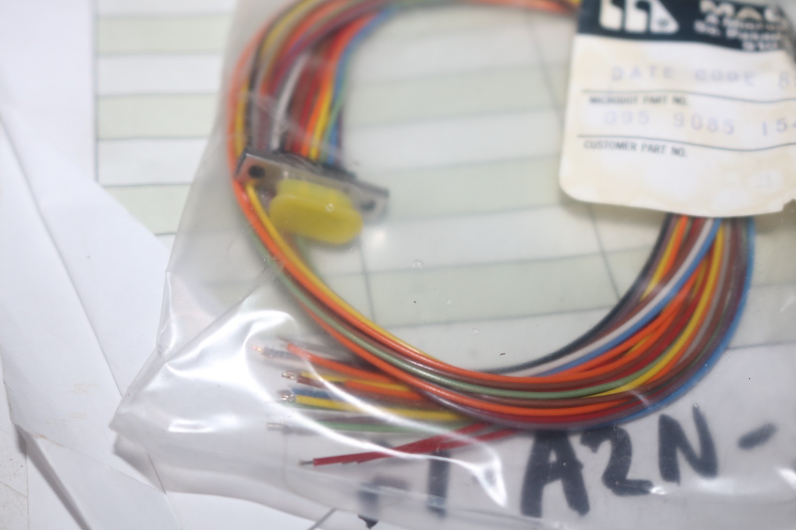 NOS USGI cable Pn 095-9085-1349 5995-01-068-8260 F-16