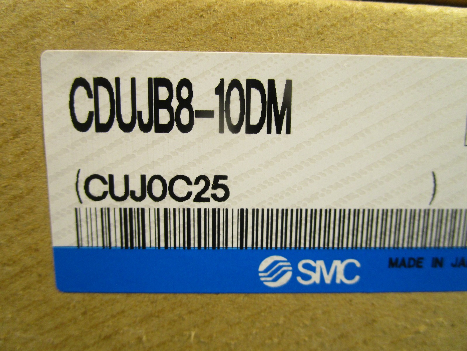 SMC CDUJB8-10DM, Compact Cylinder, 8mm Bore, 10mm Stroke, Double Acting