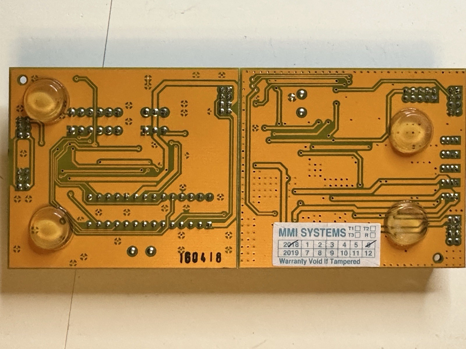 MMI Systems stepper motor drive controller SVR-1-8001 MMI-R3 Sipex SP312ECT Rv A