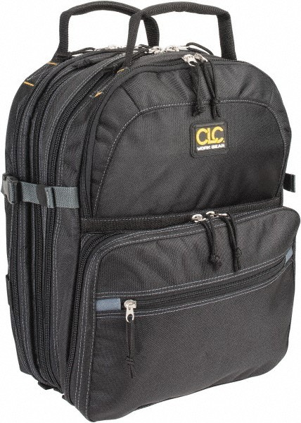 CLC 75 Pocket Black Ballistic Polyester Backpack Tool Bag
