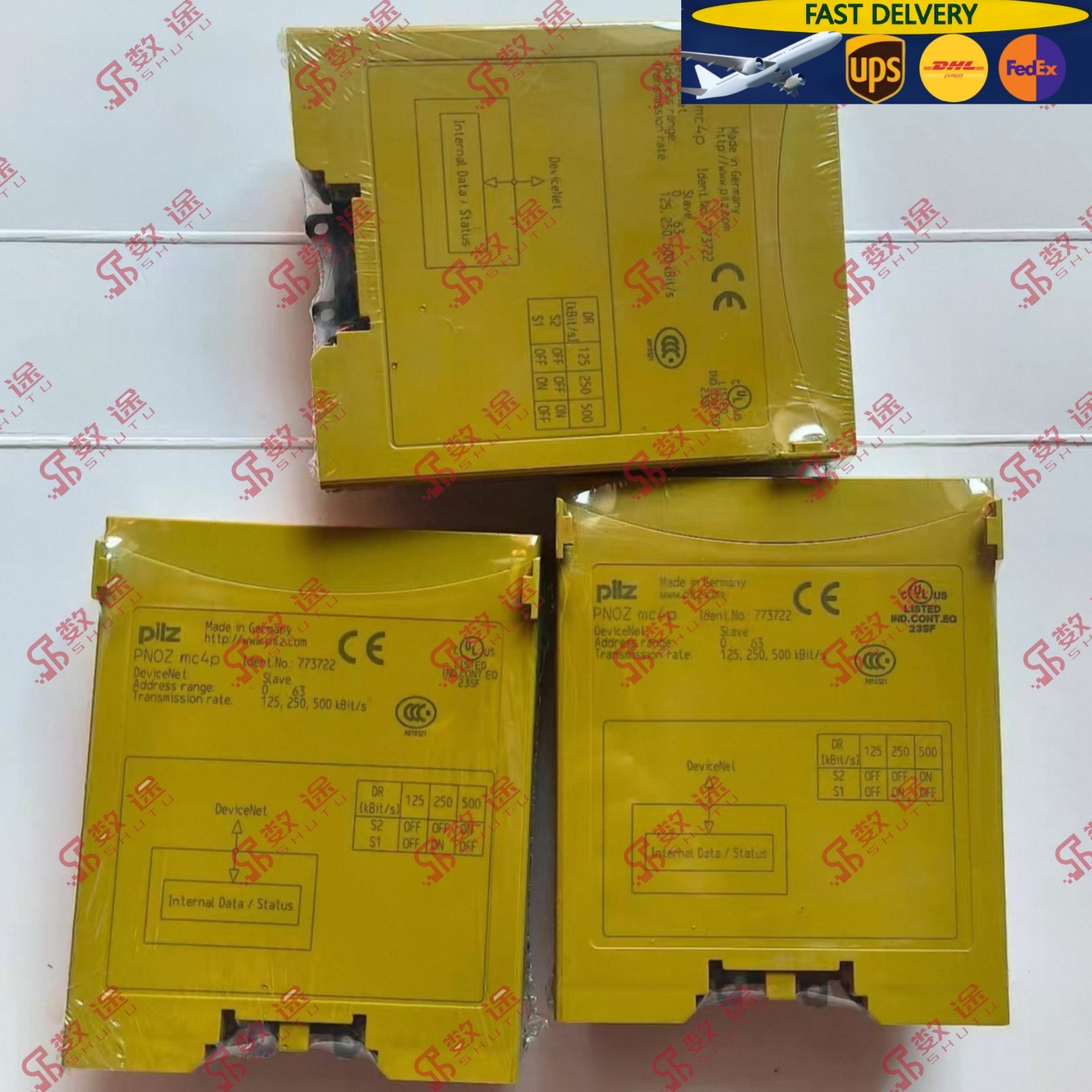 PILZ 773722 PNOZ mc4p Communication Module#1pcs new by UPS