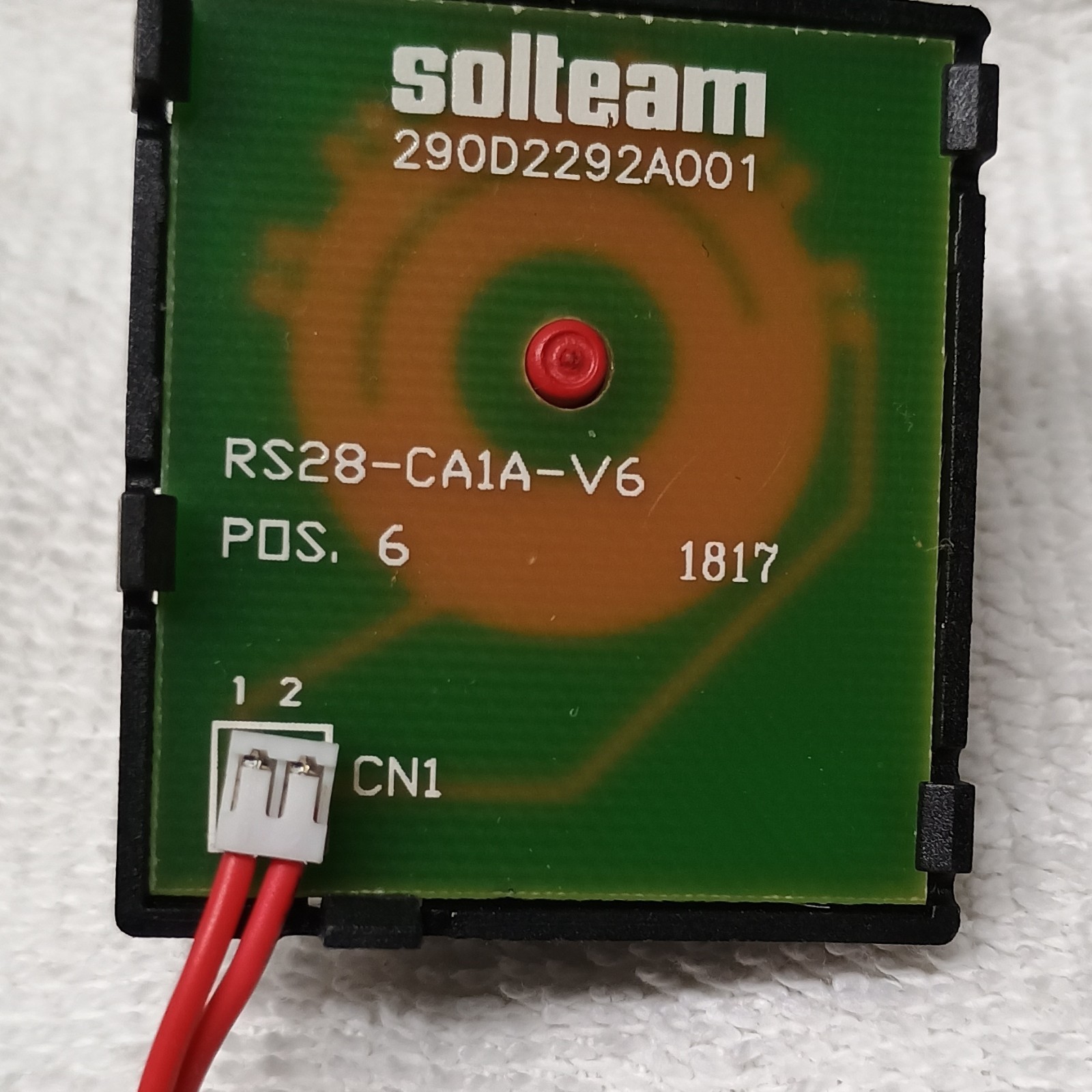 Solteam RS28-CA1A-U5 POS.5 PCB Module, MPN 290D2291A001 #WH04X29308 Sold AS-IS