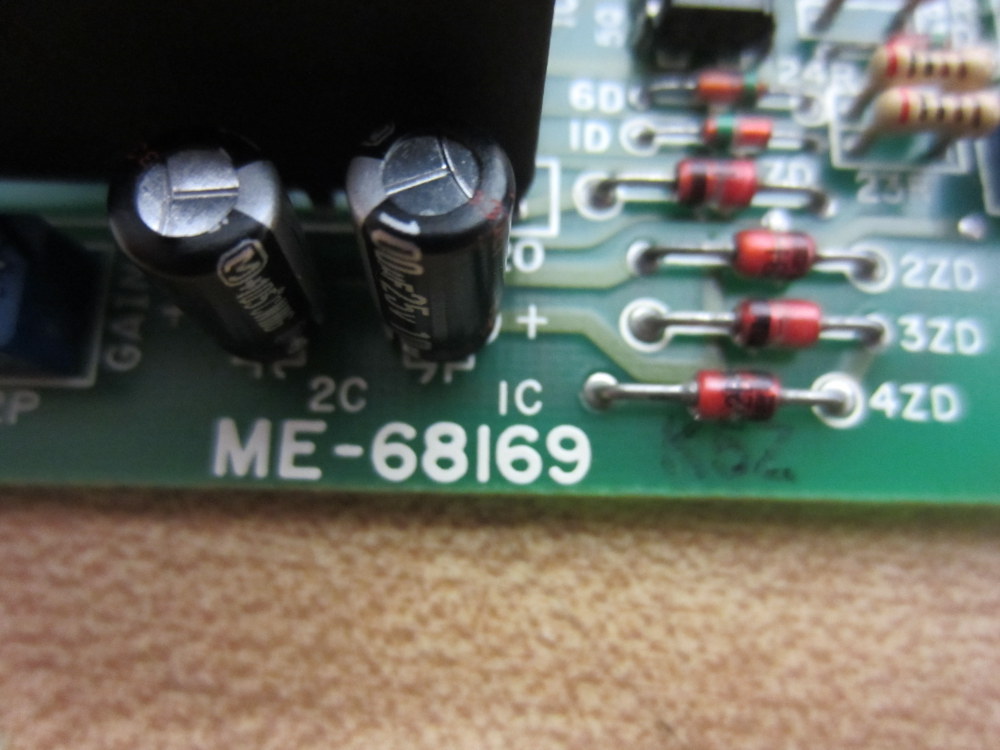 Kyosan KCP-2 Circuit Board ME-68169 Missing Terminal Screws
