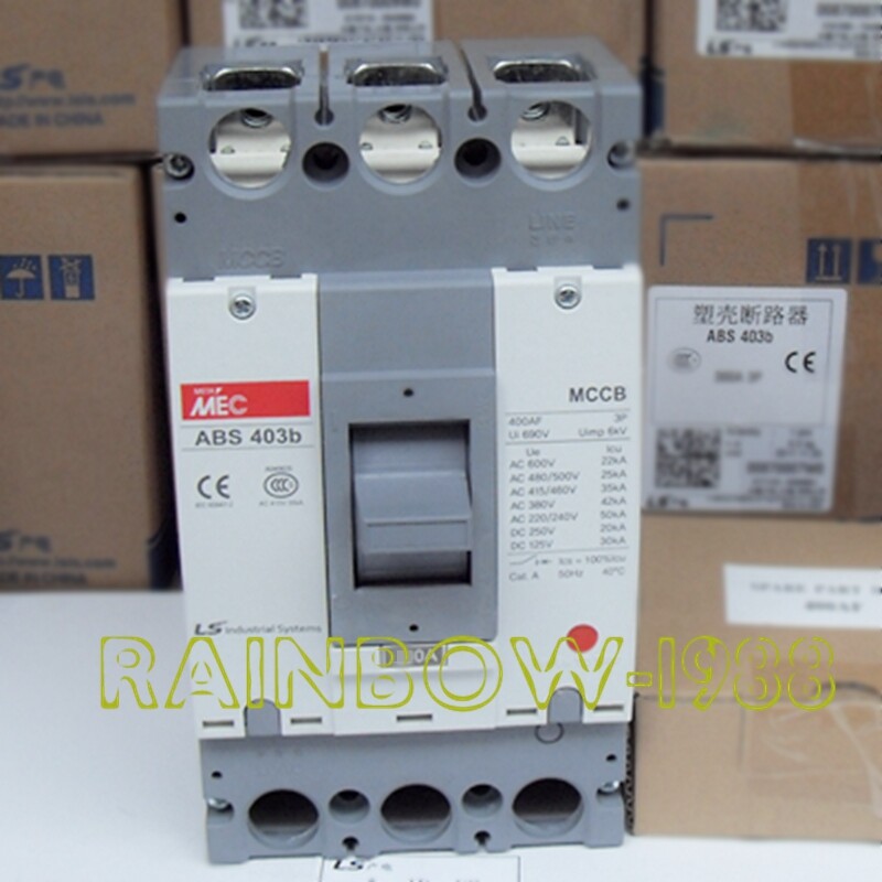 QTY:1 FOR LS(LG) Production Electric Circuit Breaker ABS403B 3P 250A Air Switch