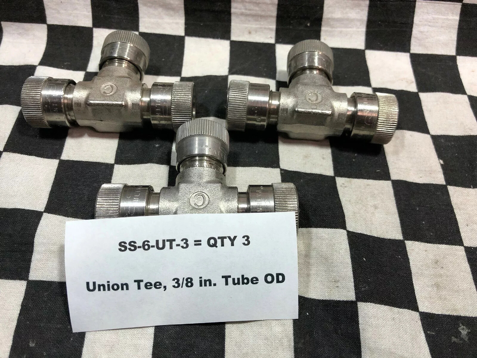 12x NUPRO SS-8-UT-3 & SS-6-UT-3 & SS-6-UT-3 & SS-4-UT-6 & SS-4-UT-A8 #138Q4