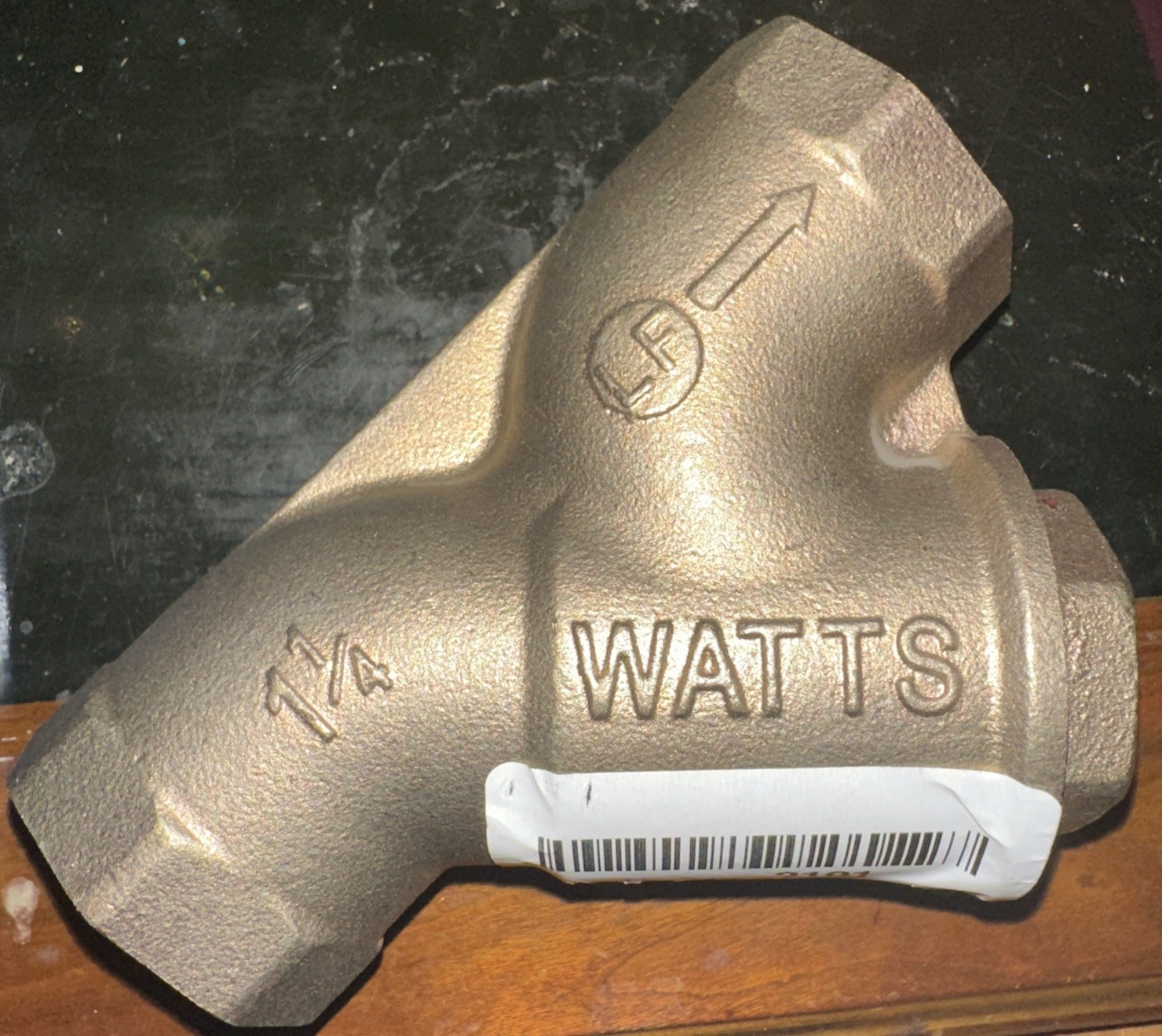 Watts 777SM1-20 Wye 1-1/4″ Pattern Strainer Female Threaded End Mesh Valve
