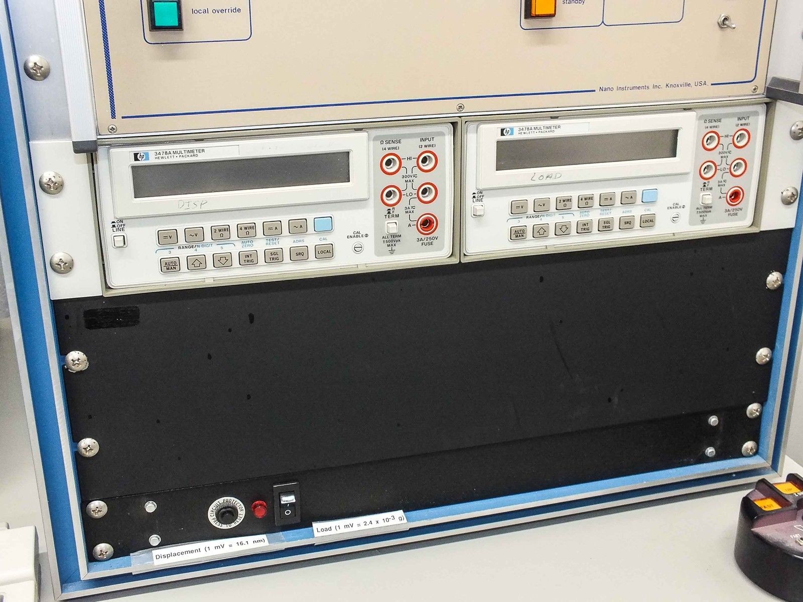 Nano Instruments Micro Indenter Control Unit w/Microscope and 9153C Disk Drive