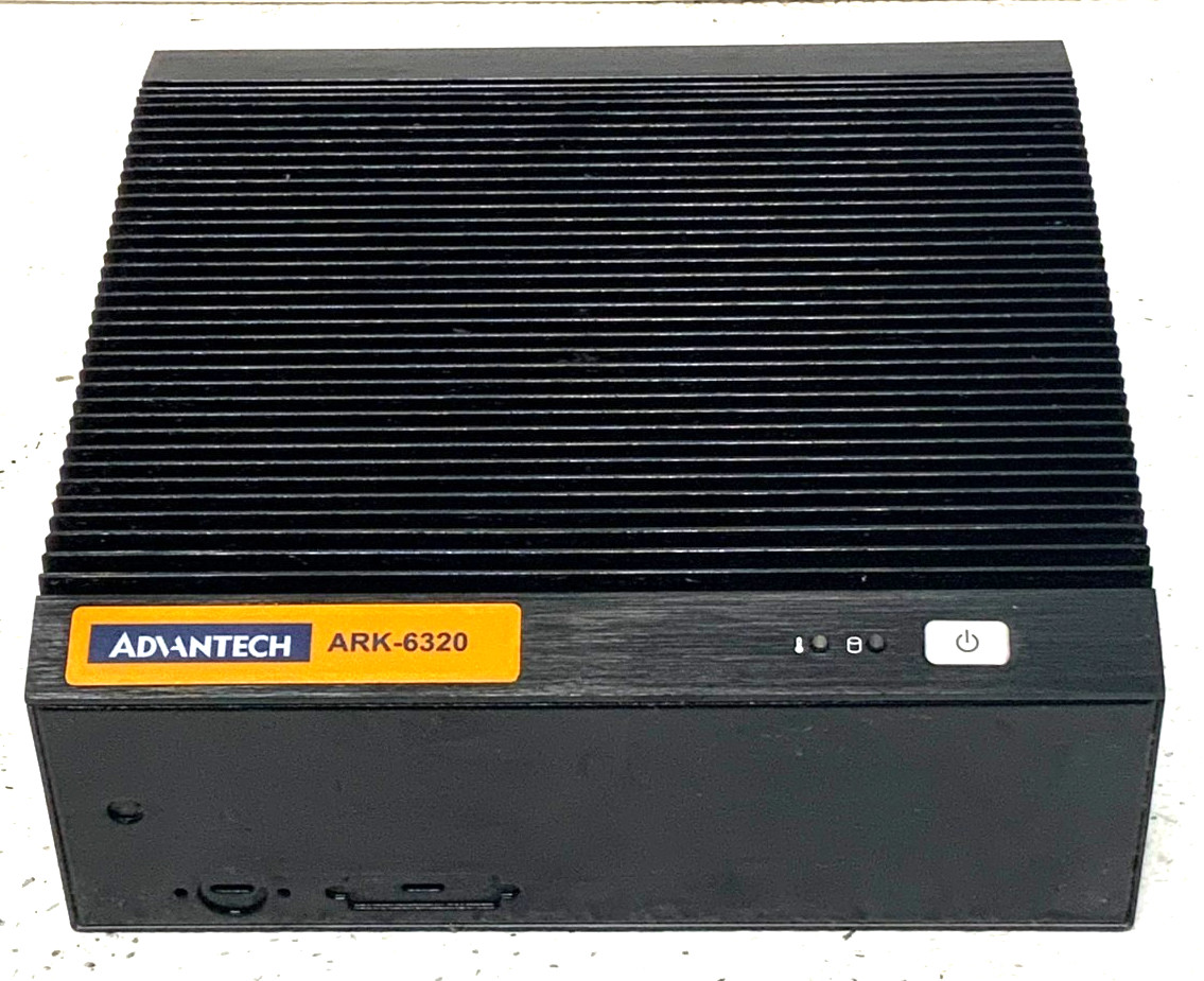 Advantech ARK-6320-6M02E Dual Core Industrial PC 2GB RAM Intel Atom D525 1.8GHZ