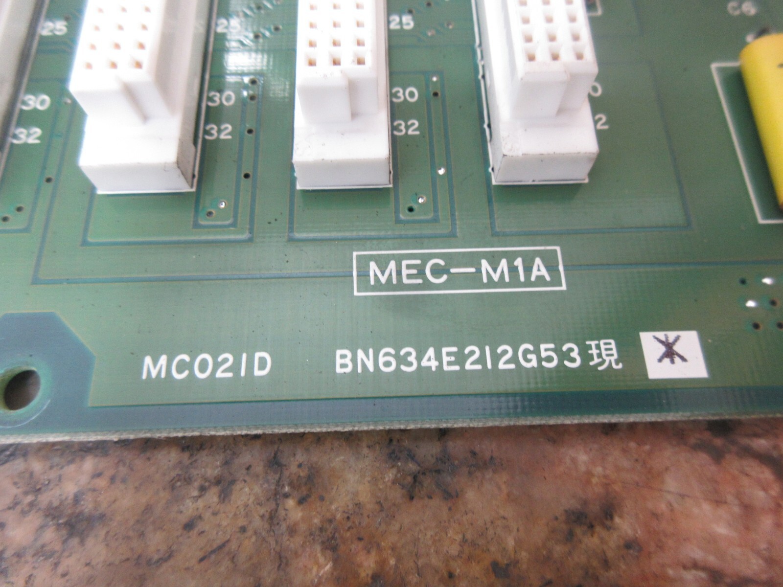 MITSUBISHI CIRCUIT BOARD MEC-M1A MC021D BN634E212G53