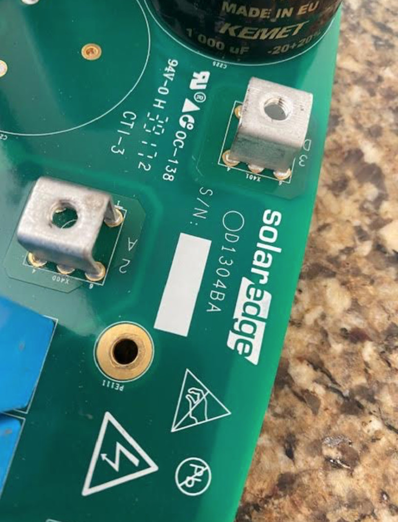 SolarEdge D1034BA Board AP1304B-PB-06-FW1