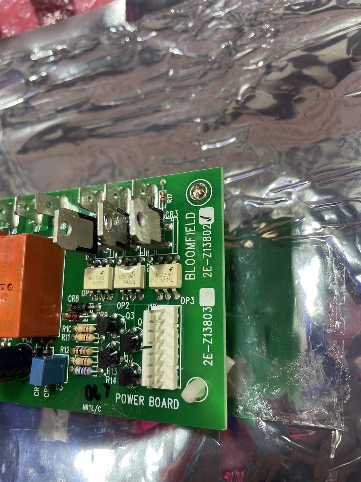 Bloomfield 2E-Z13802, 2EZ13802 POWER BOARD EBC 220/240V, SHIPSAMEDAY