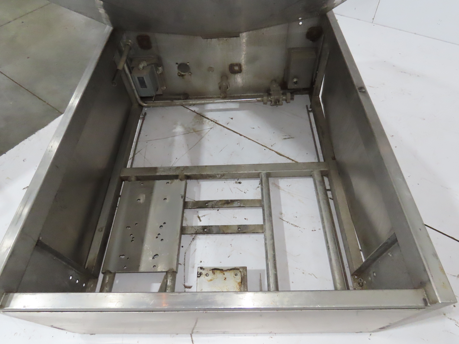 40″x 49″ Nonmagnetic SS Stainless Steel Oil Acid Drip Drain Tray Pan Tub
