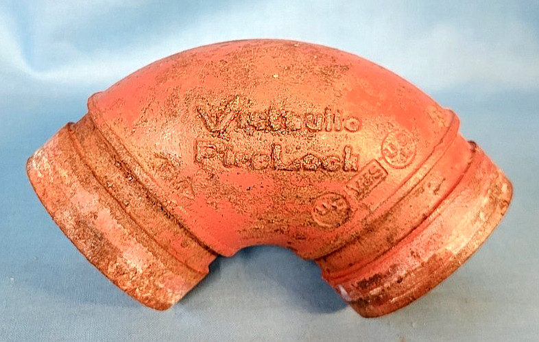 VICTAULIC FIRELOCK 90° DUCTILE IRON ELBOW M/N: 2/60.3-1