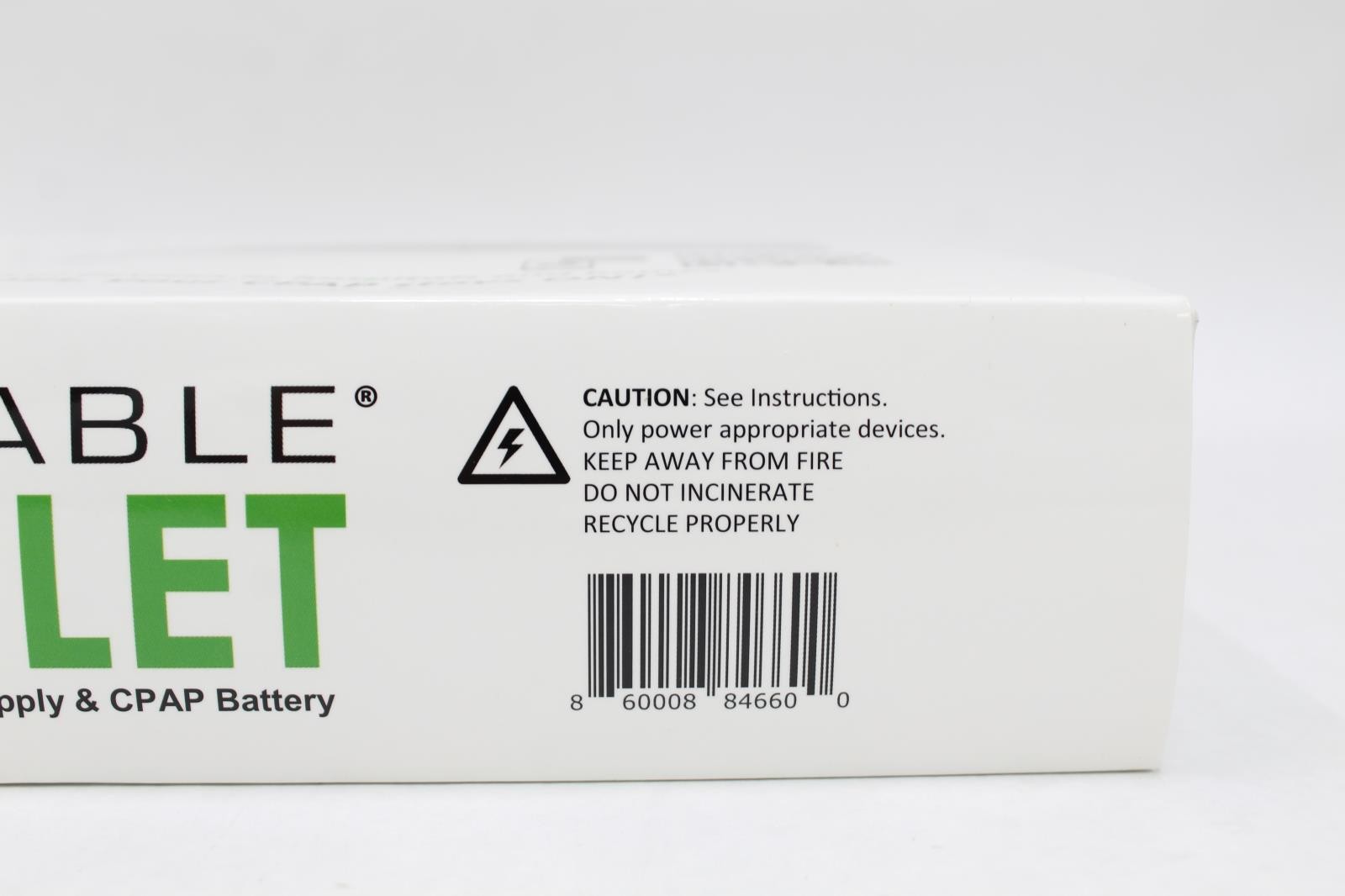 Portable Outlet X9 Uninterruptible Power Supply & CPAP Battery, PO1600UPSX9