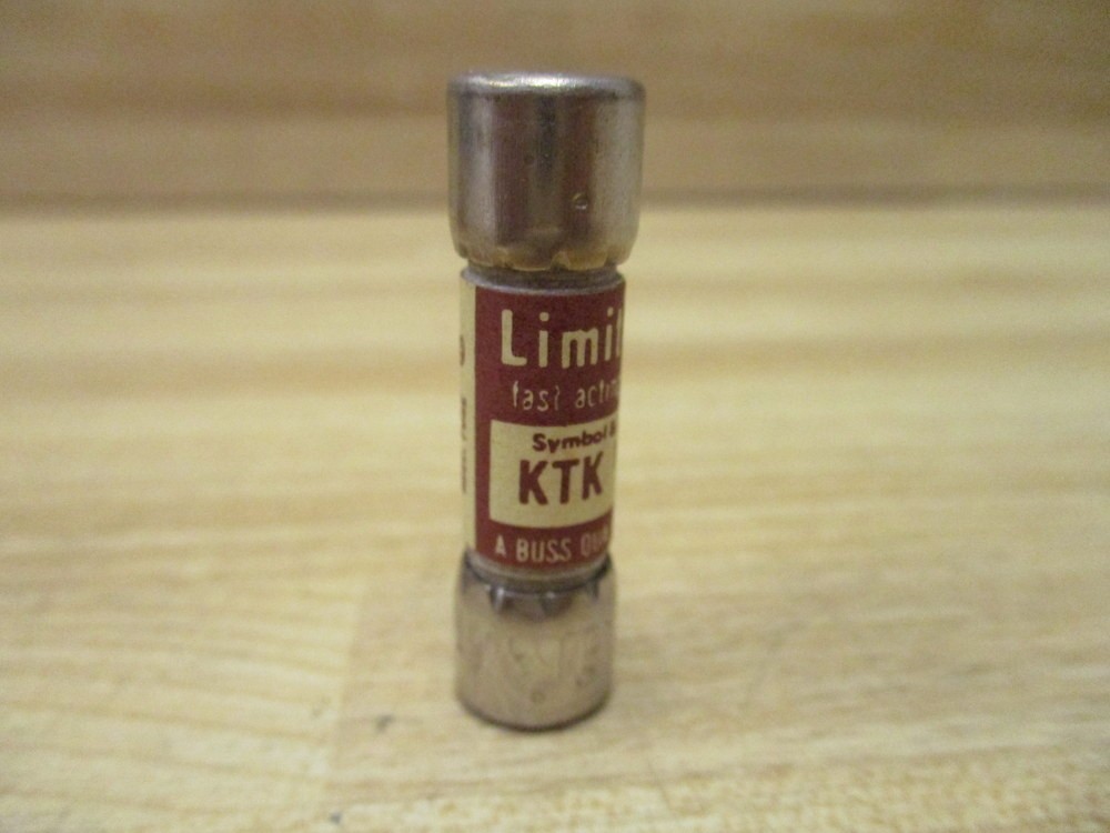 Buss KTK-1/10 Bussmann Fuse Cross Ref 6F125 Tested (Pack of 7)