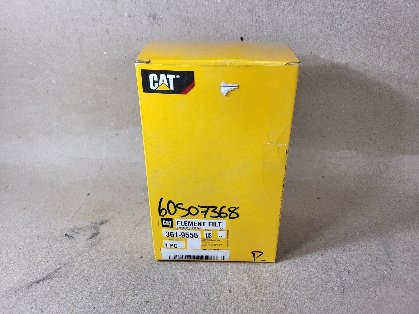 SURPLUS NEW Caterpillar 361-9555 Fuel Water Separator – Heavy Machinery