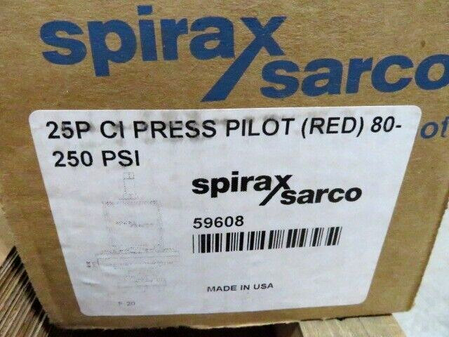 3″ Spirax Sarco #25P Main Valve CL125 Pilot Operated Regulator 54681 NEW 2020
