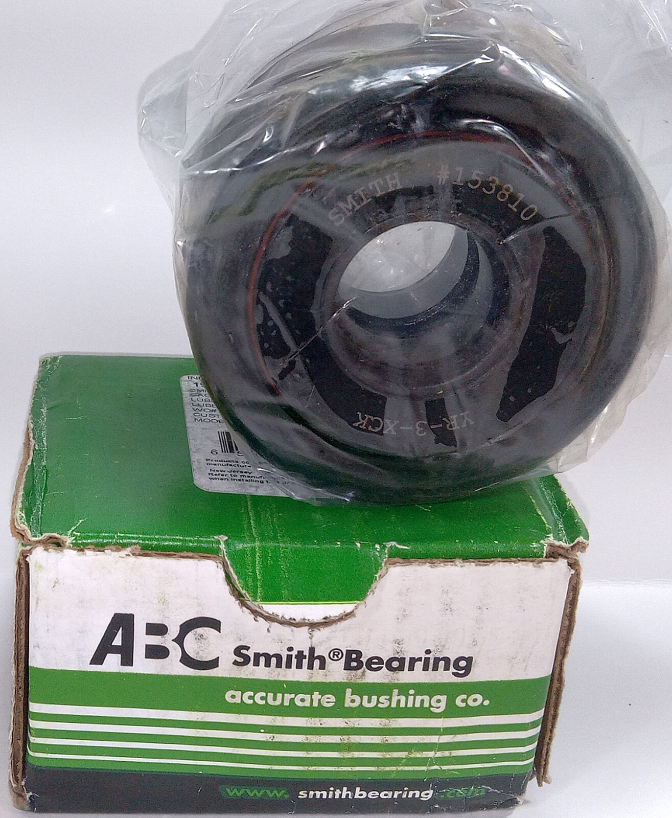 1 NEW ABC SMITH YR-3-XCK CYLINDRICAL YOKE BEARING NIB ***MAKE OFFER***