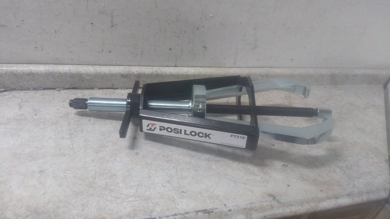 Posi Lock 216 3 – 25 In Jaw Spread 14 In Jaw Reach 35 Ton Pulling Cap Jaw Puller