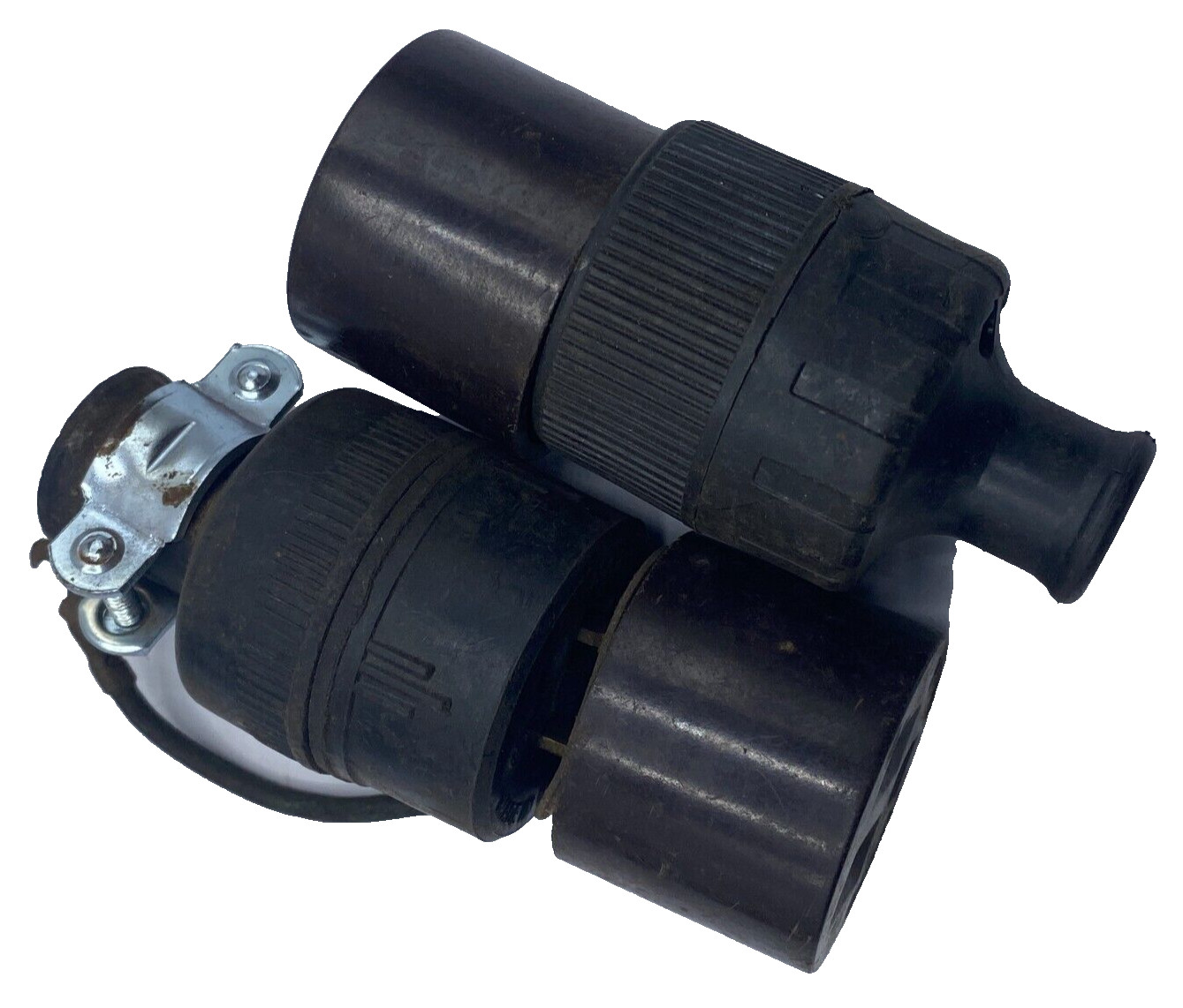 LOT OF 2 Eagle 15A 125V Twist Lock Connector Set – Male Plug & Female Turn Pull✅