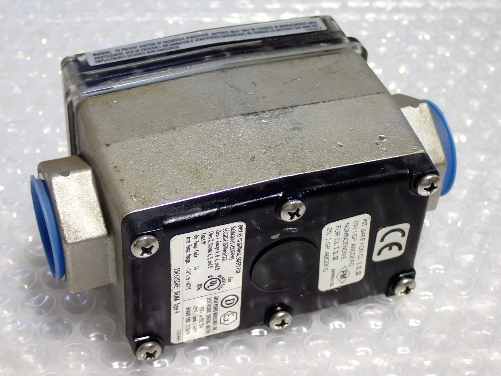 S075N KF 1110 GPI FLOW ELECTRONIC DIGITAL METER New