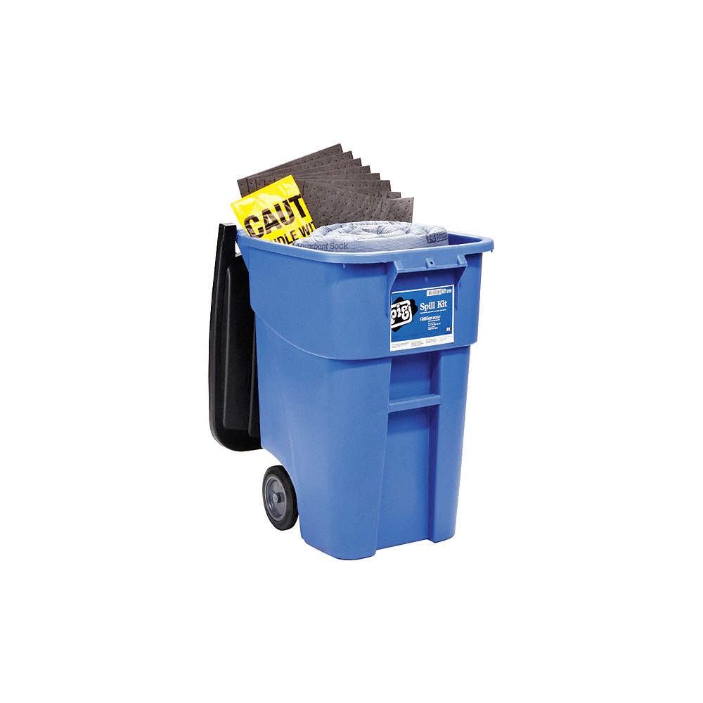PIG KIT259 Spill Kit, Universal, Blue 30RD51