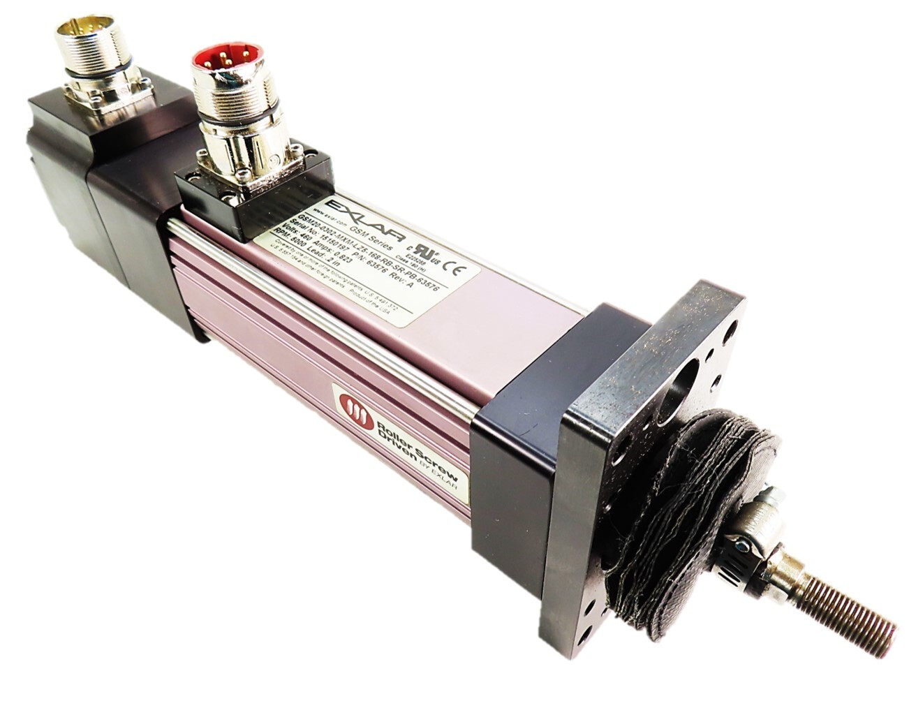 Exlar GSM20-0302-MFM-LZ5-168-PF-RB-SR-PB-63576 5000rpm .2″ Lead NEW NO BOX