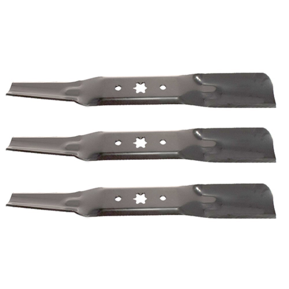 (3) Lawn Mower Blades 18-5/8″ X 6 Point Star Fits Cub Cadet Mowers w/ 54″ Deck