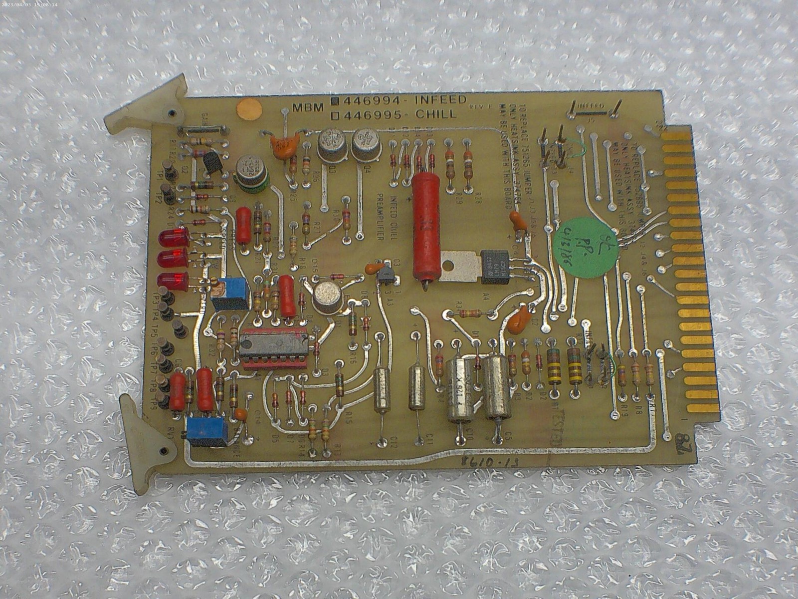 FLUKE 446994 CIRCUIT BOARD UNMP