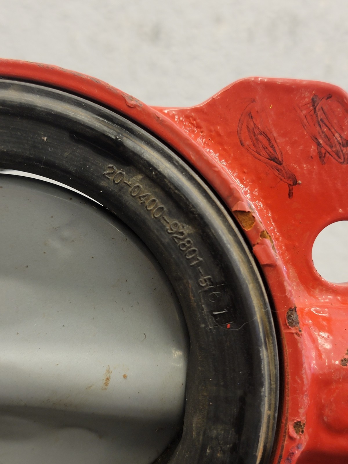 BRAY 4″ BUTTERFLY VALVE SERIES 30 Used A3