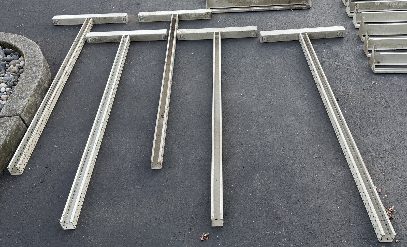 Unique, Extremely Strong Adjustable /Configurable Steel Shelving For Heavy Items