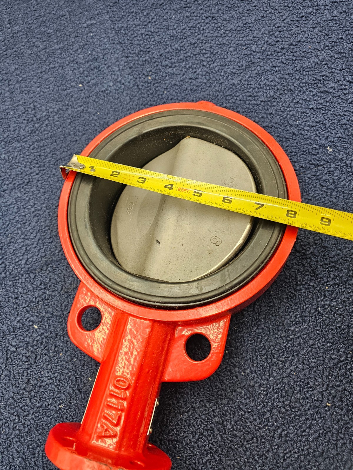 Bray Commercial 300600 Wafer Butterfly Valve EPDM Seat Stainless CWP 250