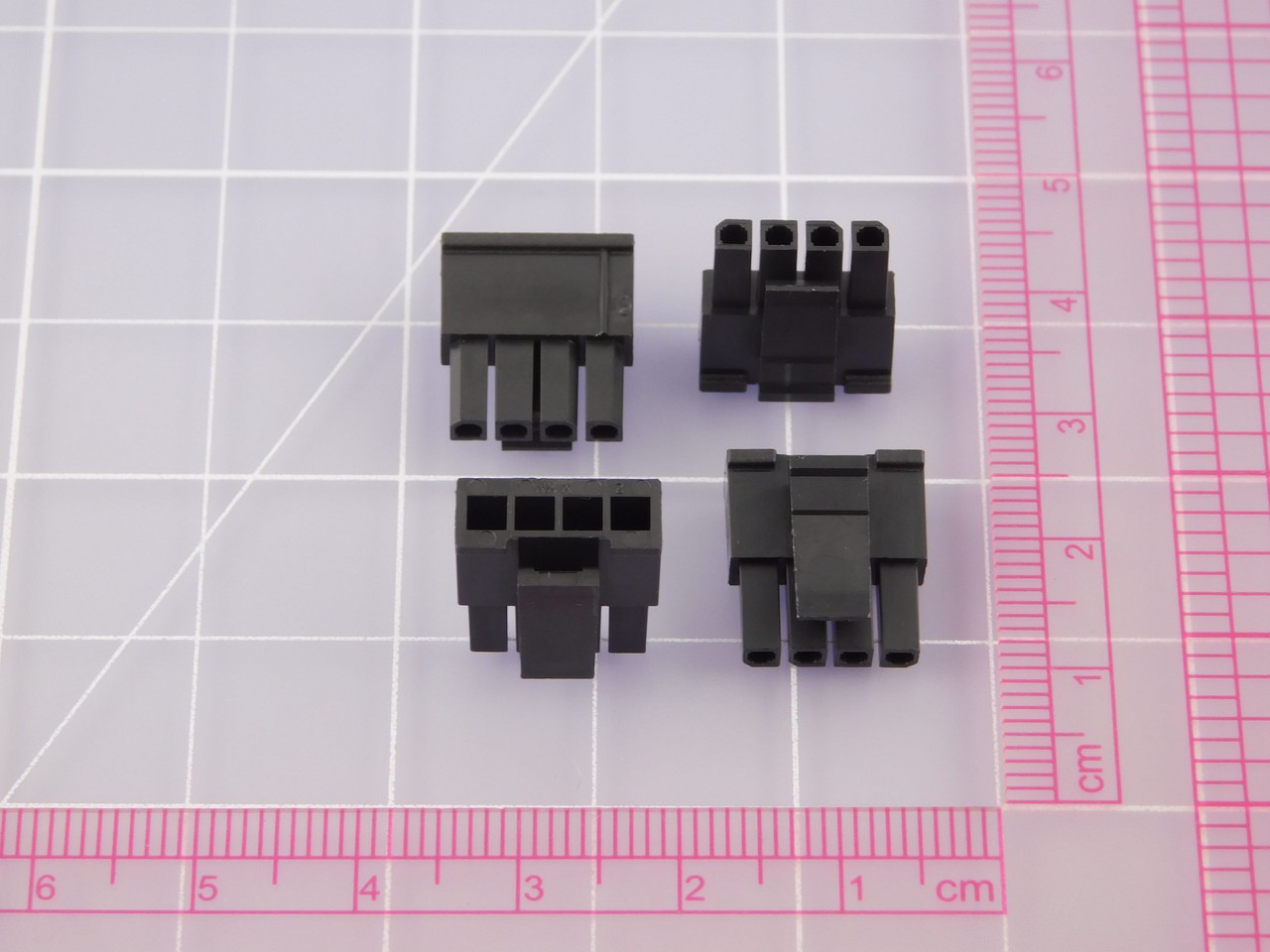 Lot of 526 MOLEX 43645-0400 CONN RCPT HSG 4POS 3.00MM X118401