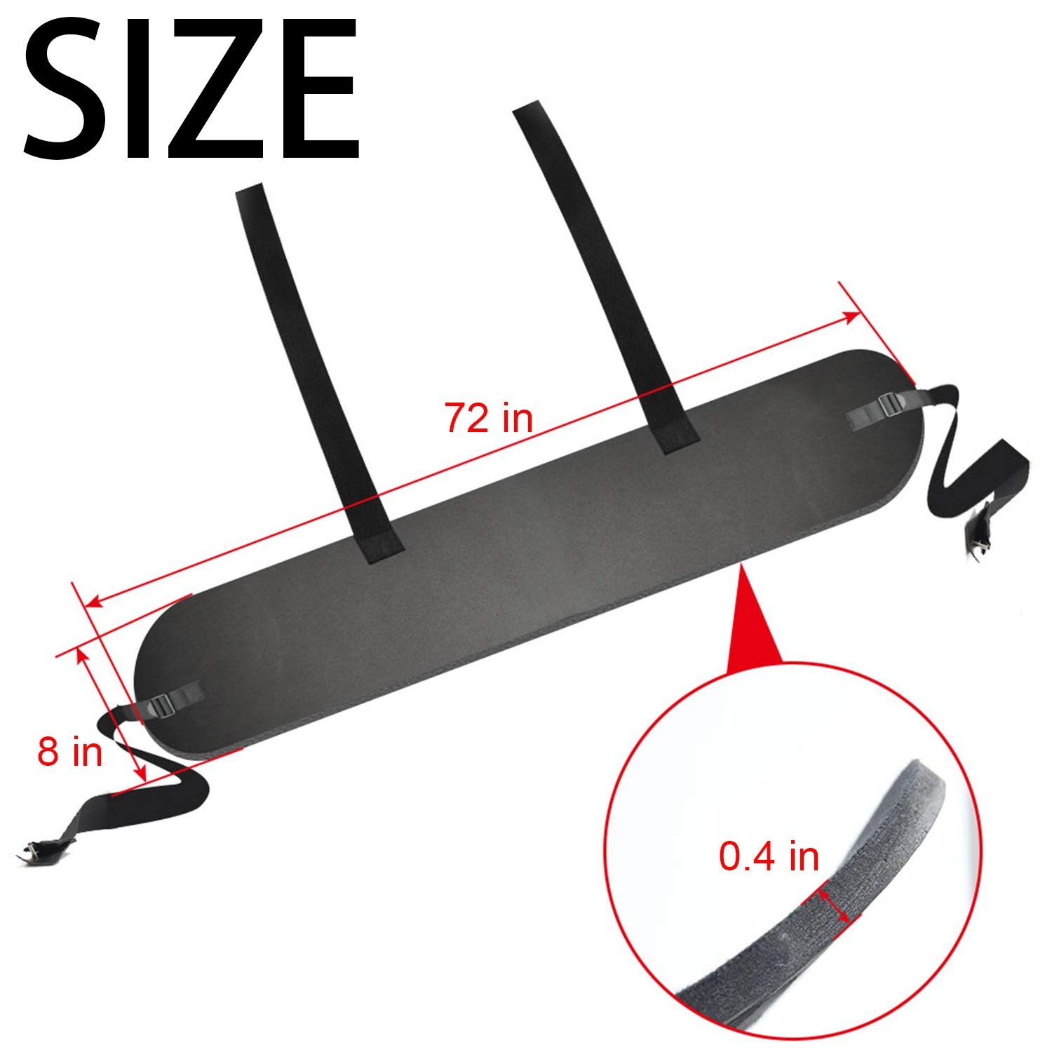 Universal Car Bumper Protector Guard, Rear Bumper Protector for Cars ONLY, Bl…